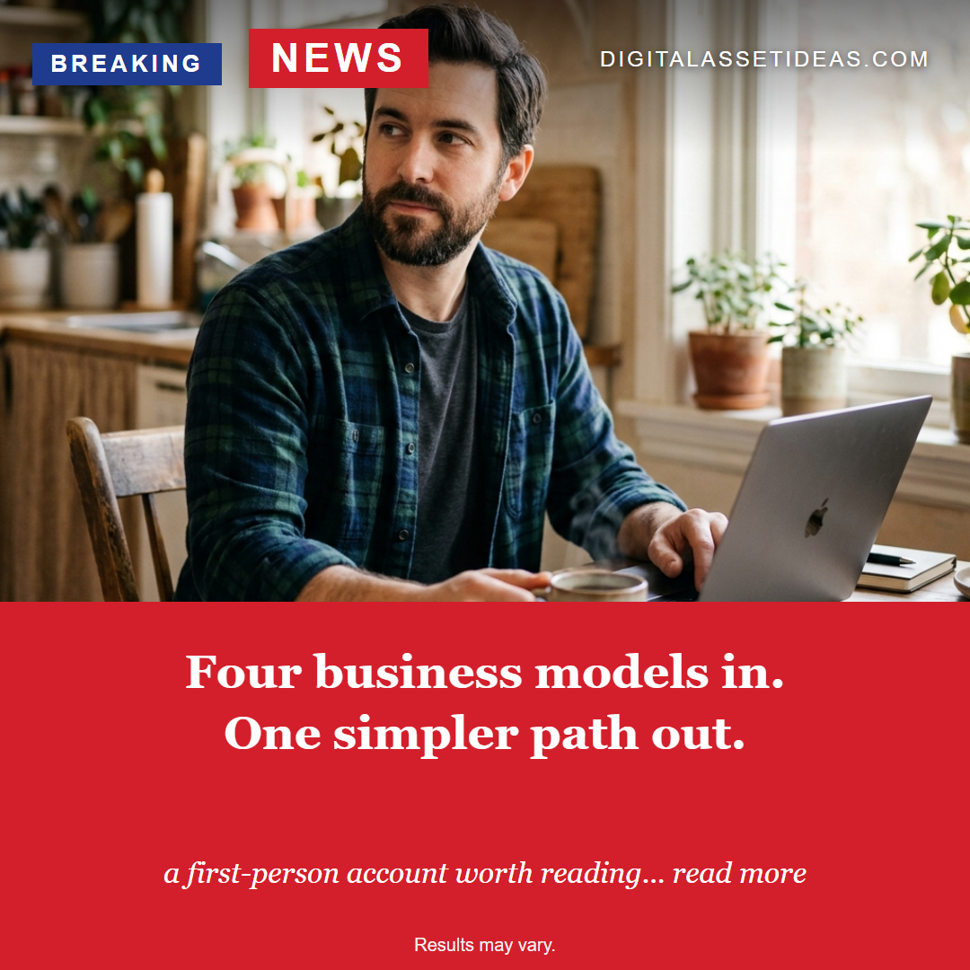 Quit 4 Models — "Four business models in. One simpler path out."