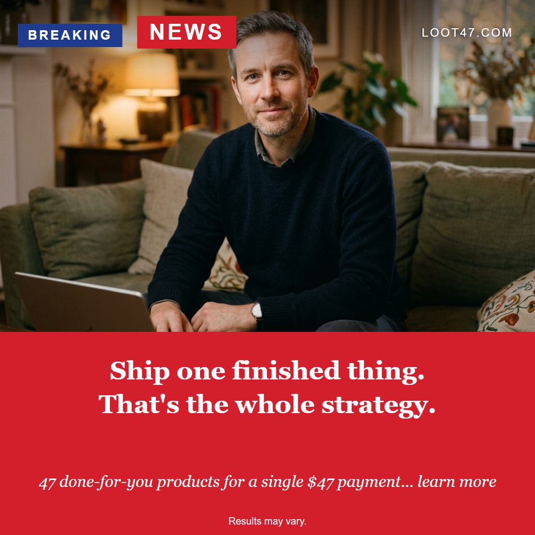 Supposed To Be Somebody — "Ship one finished thing. That's the whole strategy."
